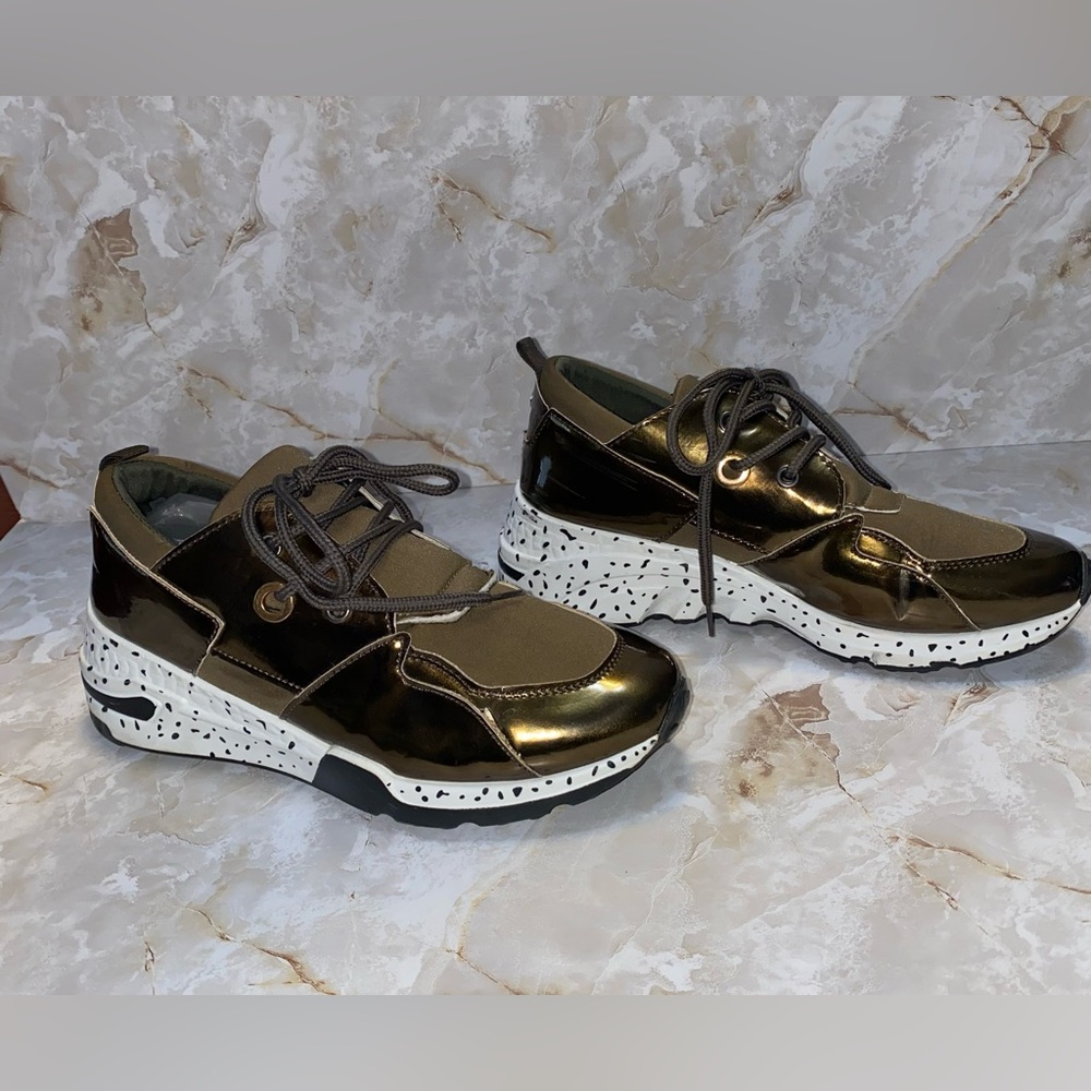 Galaxy Wedge Sneakers